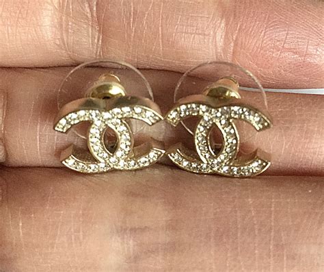 vintage chanel earrings uk|chanel classic earrings uk price.